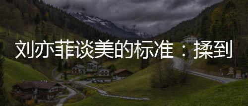 标准表达揉心情绪想美的美刘亦到内的时候最菲谈