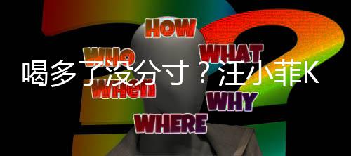 小菲拍打女友同伴歌后了没连连汪K完喝多分寸